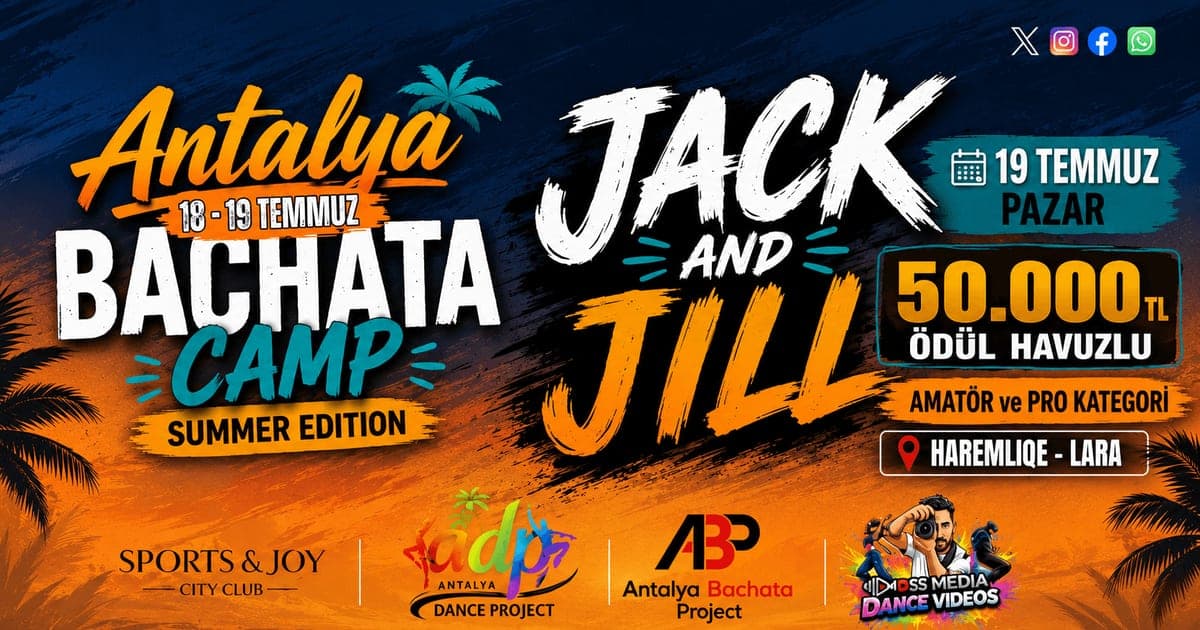 Antalya Bachata Camp Jack & jill